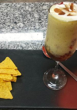 A picture of Shahi Mango shake.