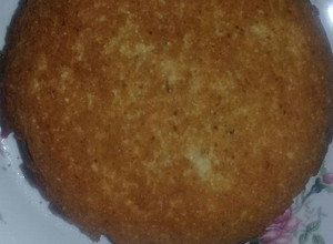 Una foto de Queque de avena y manzana light