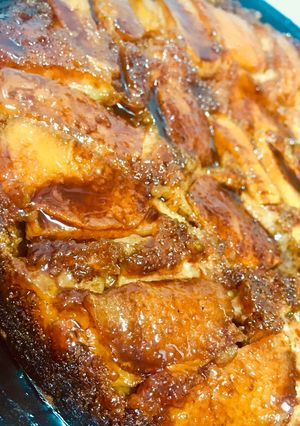 Una foto de TORTA INVERTIDA DE 🍎MANZANAS🍎 by @norali🍎🥮🍎👏😋😋❤️