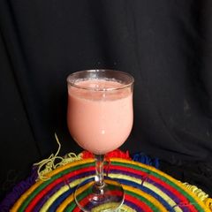 A picture of Watermelon and banana smoothie.