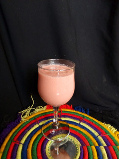A picture of Watermelon and banana smoothie.