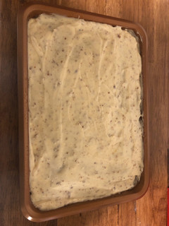 A picture of Swedish nut cake.