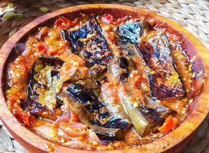 Foto resep Terong Penyet Sambal Kemiri