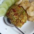 Nasi goreng kol bumbu iris