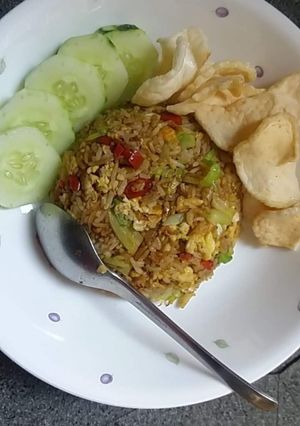 Foto resep Nasi goreng kol bumbu iris