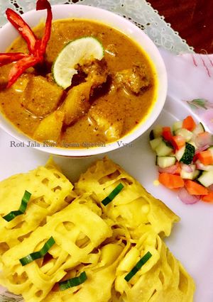 Foto resep Roti Jala Kari Ayam Special