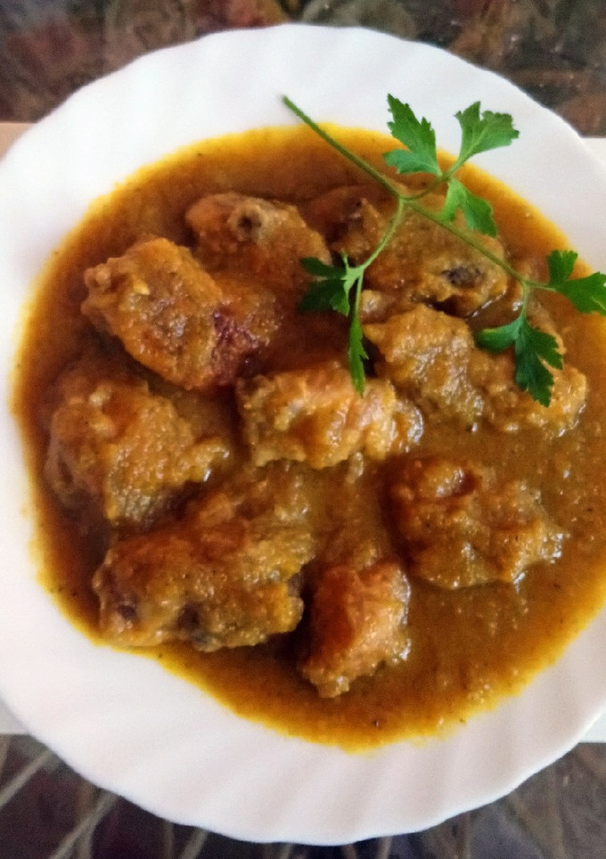 Una foto de Conejo al curry
