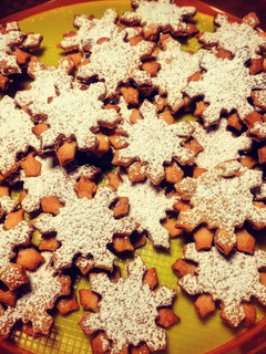 Sterne aus Schneeflocken Rezepthauptbild