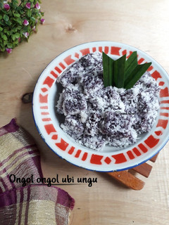 Foto resep Ongol ongol ubi ungu