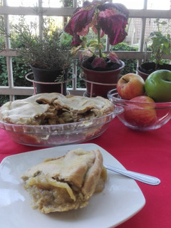 Una foto de Apple pie de Mona Simpsons