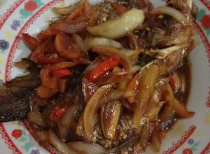 Foto resep "asam manis kecap ikan lais"👍😘