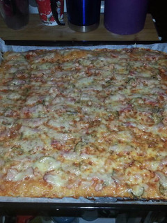 Una foto de Pizza familia