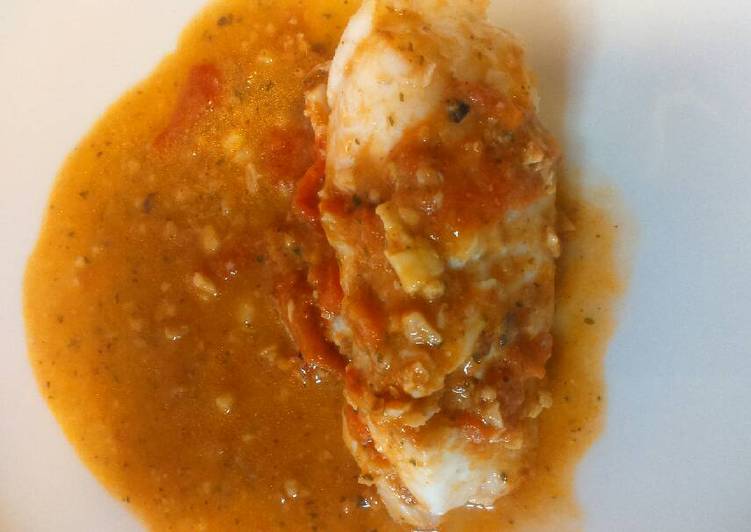 Rape en salsa marinera