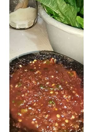 Foto resep Sambel terasi dadakan