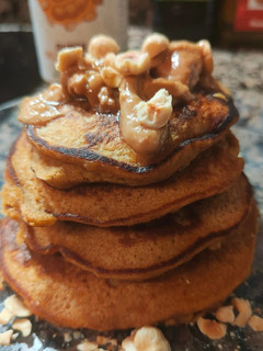 Une photo de Pancakes Healthy à la patate douce 🍠🥰