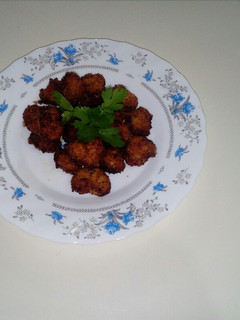 عکسی از دستور ناگت مرغ