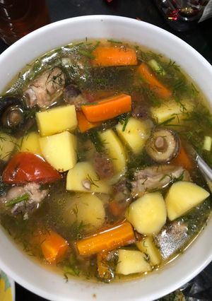 Hình của món Canh xương rau củ.