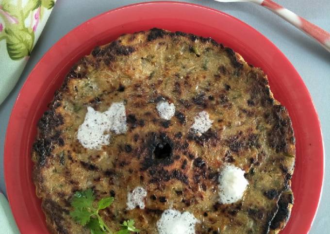 Easiest Way to Prepare Quick Mulyaache Thaalipeeth (Savoury Radish Flatbread)