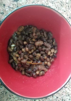 A picture of Mixed beans #theme challenge.