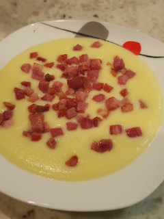 Una foto de Puré de puerros