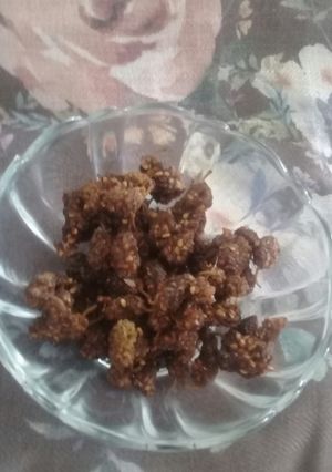 عکسی از دستور توت خشک