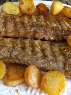 Una foto de Tiras de costillas de cerdo