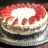 Postre de chocolate y frutilla