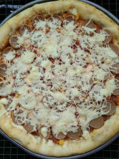 Foto resep Pizza Saus Bolognese