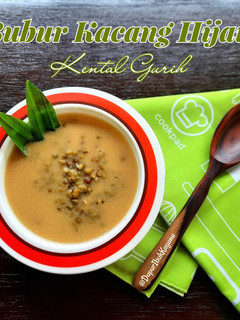 Foto resep 505. Bubur Kacang Hijau Kental Gurih