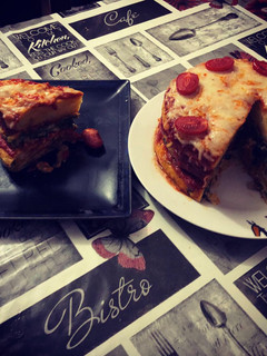 Una foto de Pastel de tortilla