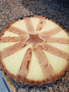 Una foto de Torta de Ricota con Dulce de Leche