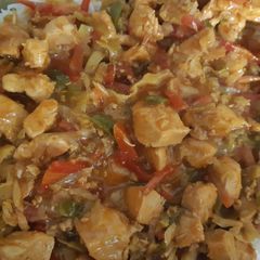 A picture of Chicken with veggies (Chinese chicken).