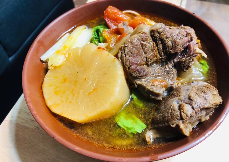 壓力鍋做牛肉麵