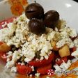 Σαλάτα με φρέσκα ντοματίνια και φέτα