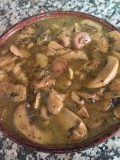 Una foto de Champiñones a la cerveza (A mi manera)