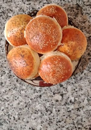 صورة لوصفة همبرغر بعجينة طرية