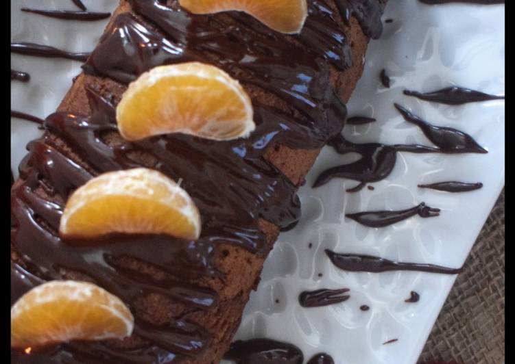 La Recette Pas à Pas Gâteau roulé chocolat clémentines