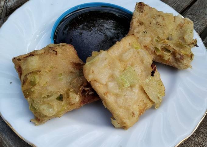 Recipe of Gordon Ramsay (Leek) Tempe/ Tempeh Mendoan