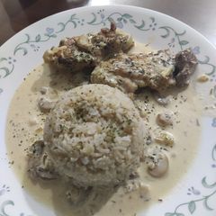 Thyme Garlic Chicken A picture of Thyme Garlic Chicken.