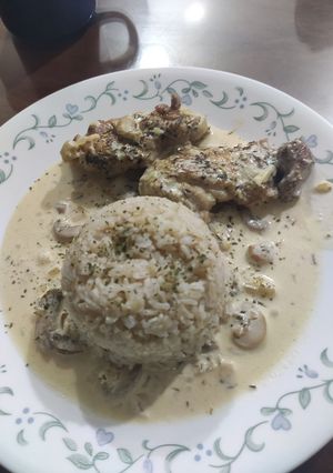 A picture of Thyme Garlic Chicken.