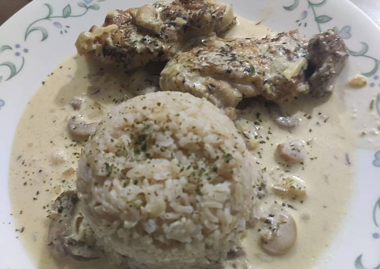 Easiest Way to Make Ultimate Thyme Garlic Chicken