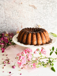 Foto de Bundt de Manteiga de Amendoim e Chocolate