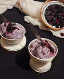 Mulberry Ice cream without heavy cream