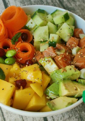 Foto principal de Poke de Salmón