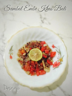 Foto resep Sambal Embe Khas Bali