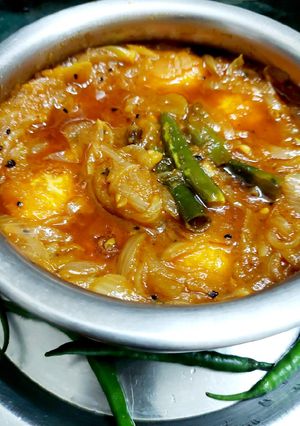 পেঁয়াজের ডিমের ঝাল (peyajer dimer jhal recipe in Bengali) রেসিপির প্রধান ছবি