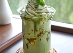 Foto resep Matcha Osmanthus Chrysanthemum Jelly