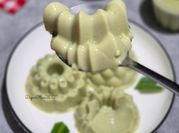 Gambar matcha silky pudding