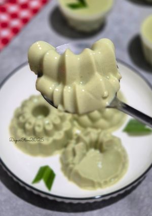 Foto resep Matcha Silky Puding