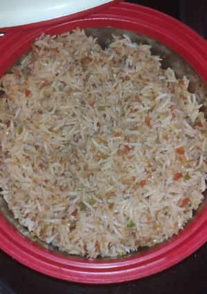 A picture of Veg fried rice.